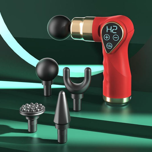 Hot Compress Folding Massage Gun Massage Gun Muscle-relaxing Tool Electric Massager Household